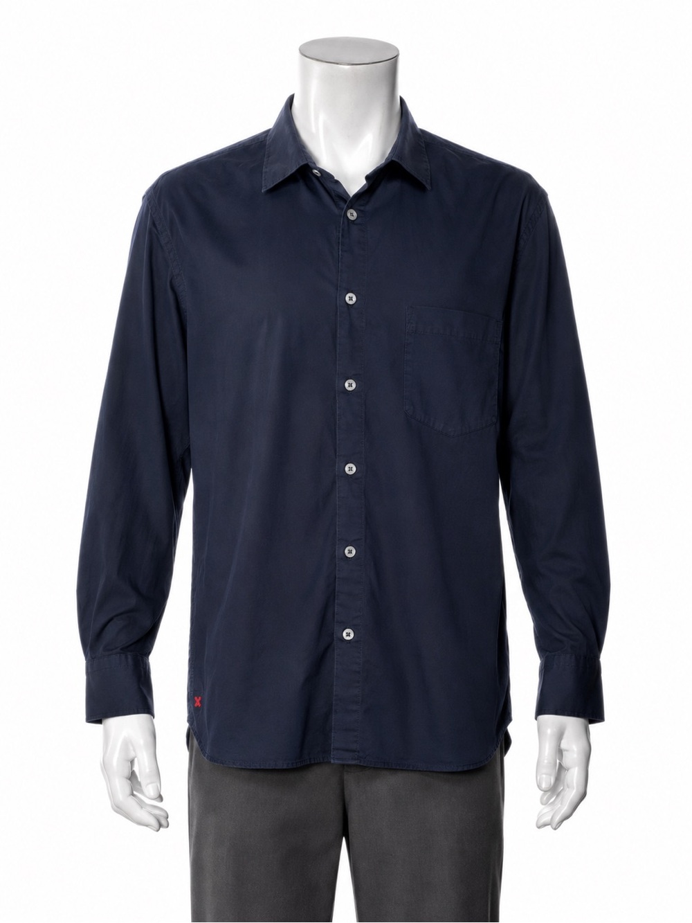 Alex Mill Wash and Go Easy button up shirt.